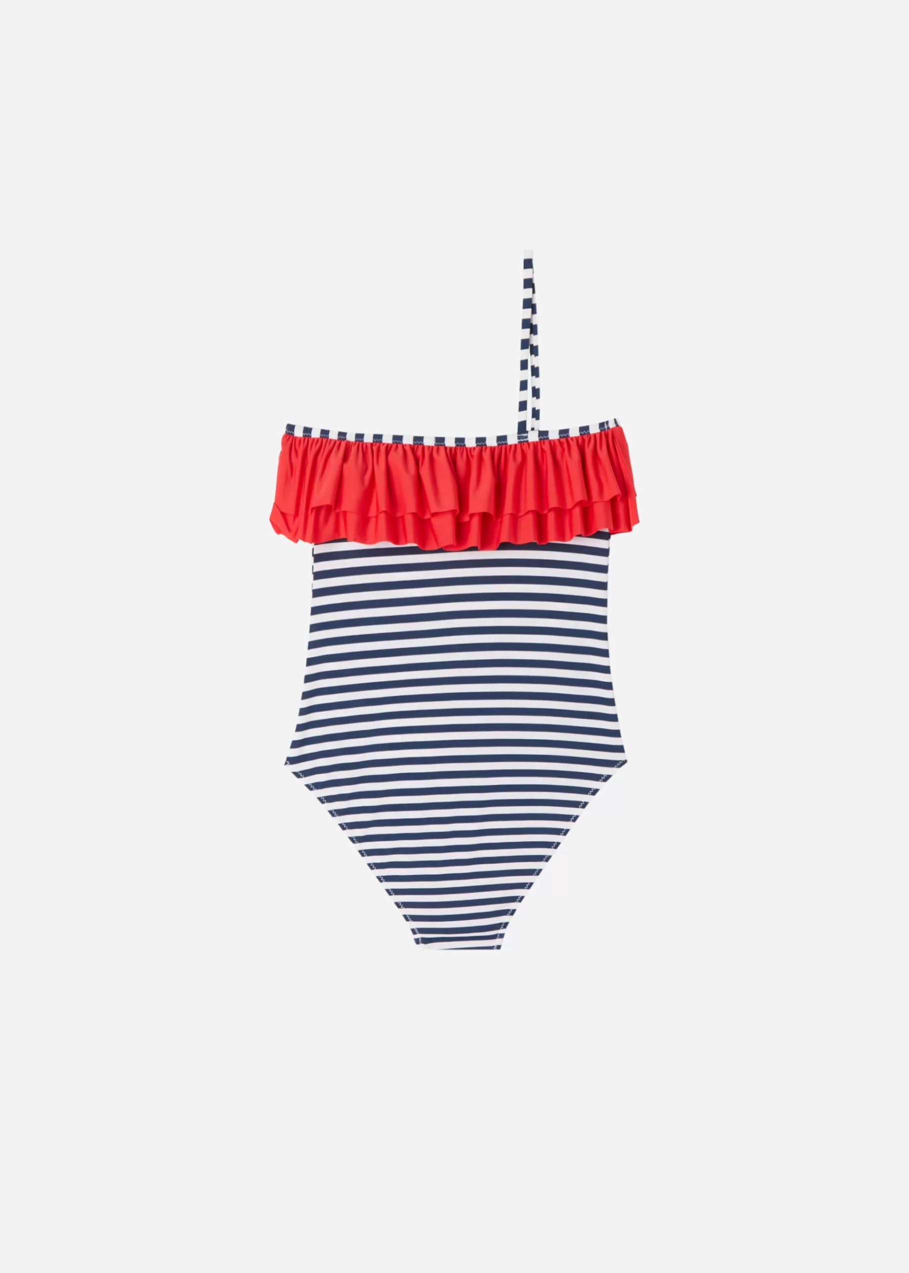 Outlet Costume Intero Bambina Sailor Stripes Costumi E Bikini