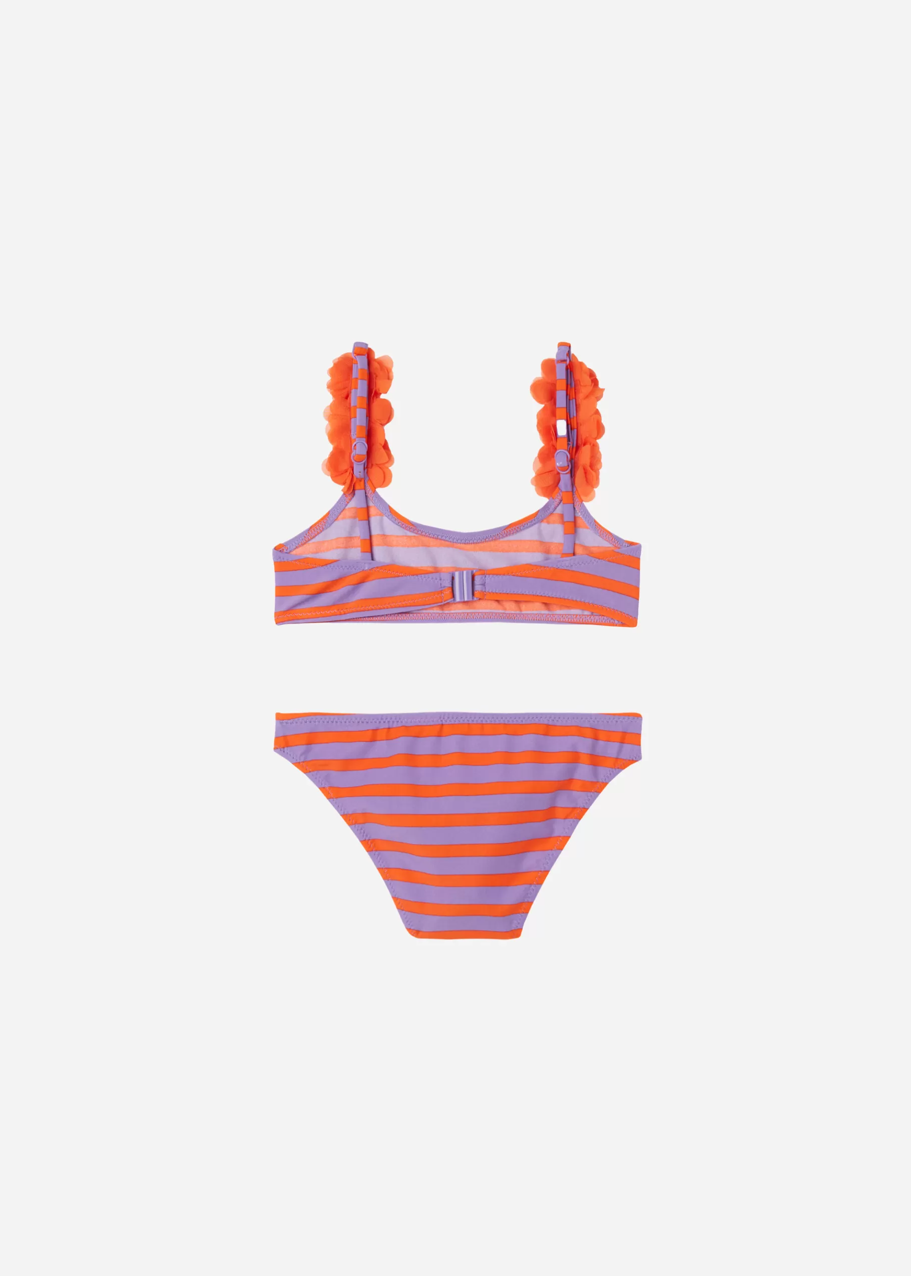 Best Sale Costumi Due Pezzi Bambina Stripes And Flowers Costumi E Bikini