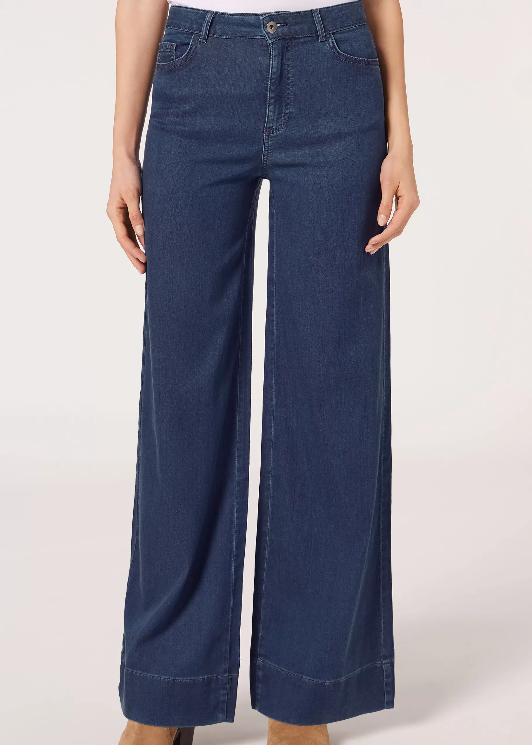 Store Jeans A Palazzo Eco Donna Jeans | Pantaloni