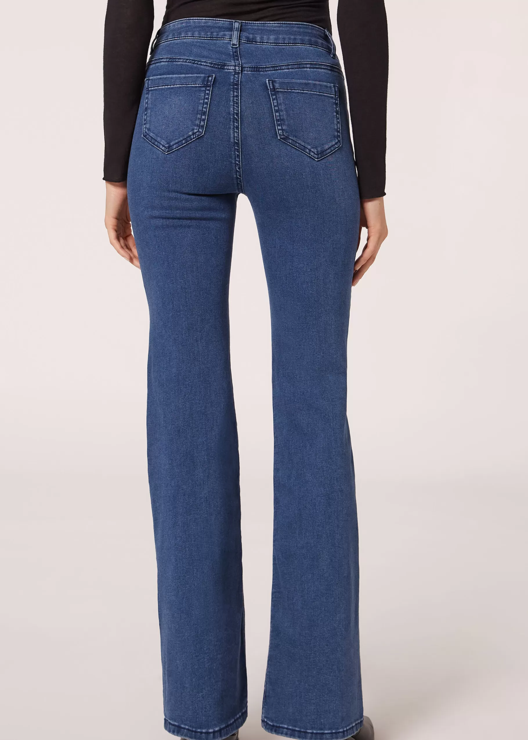 Outlet Jeans Flare Donna Jeans | Pantaloni