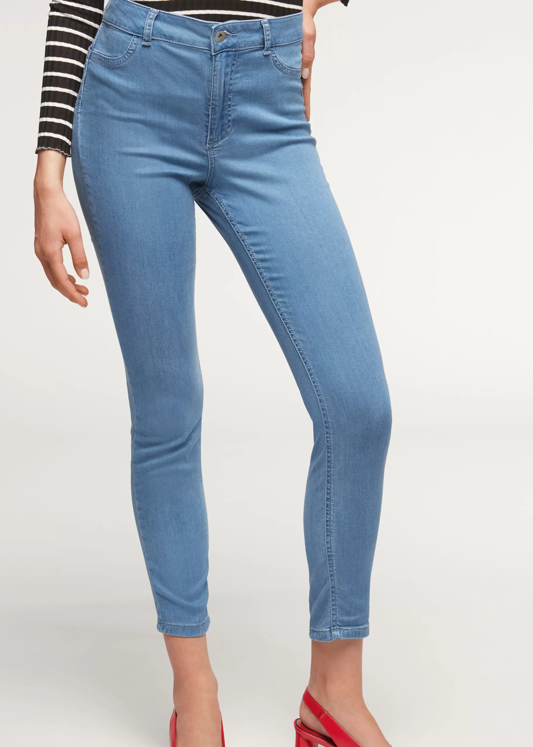 New Jeans Push Up Light Denim Eco Donna Jeans