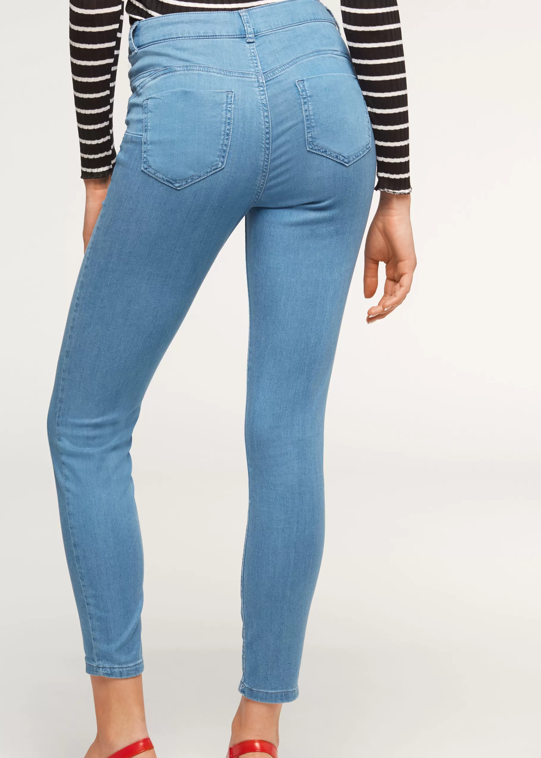 New Jeans Push Up Light Denim Eco Donna Jeans