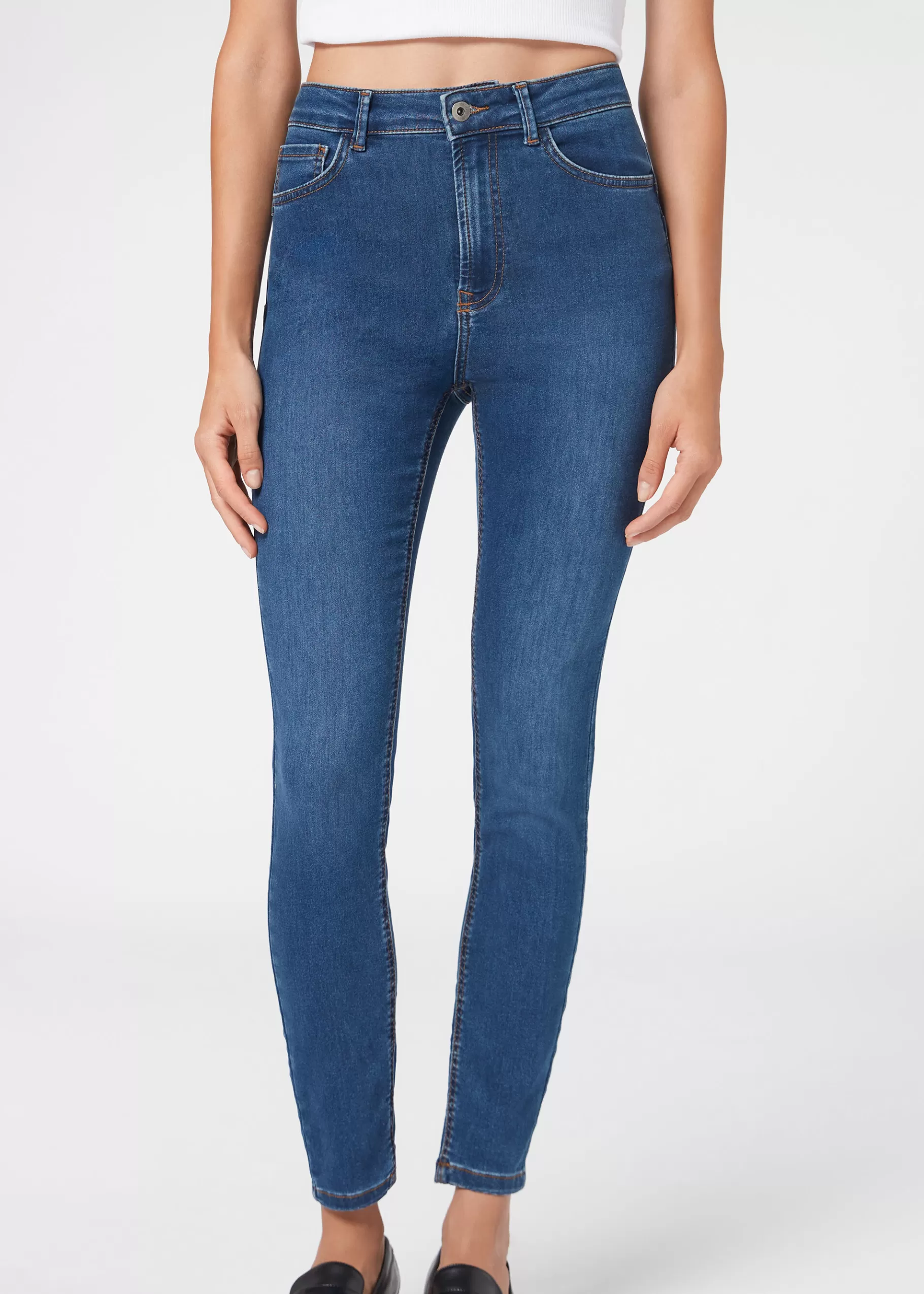 Flash Sale Jeans Push Up Skinny A Vita Alta Soft Touch Donna Jeans