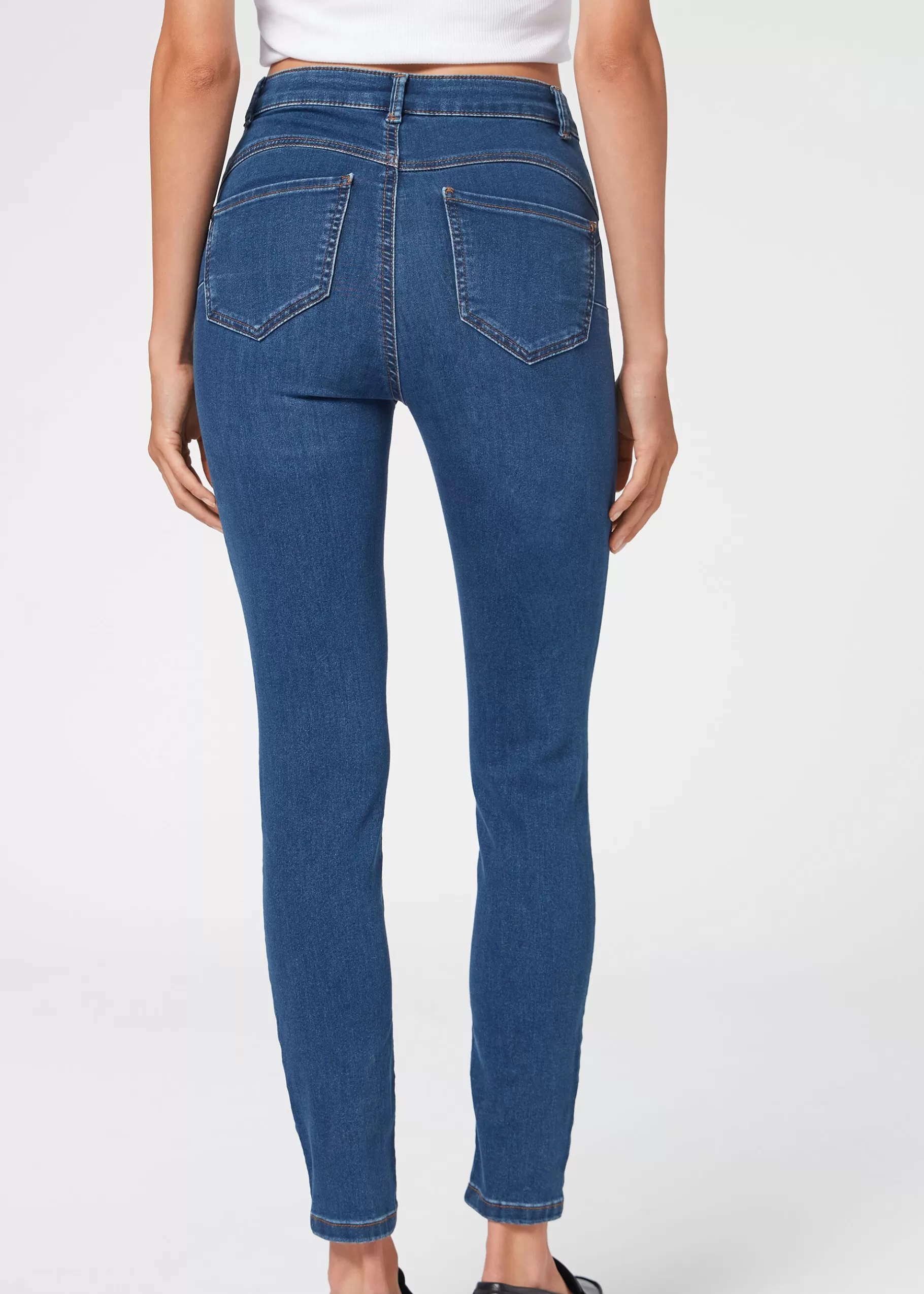 Flash Sale Jeans Push Up Skinny A Vita Alta Soft Touch Donna Jeans