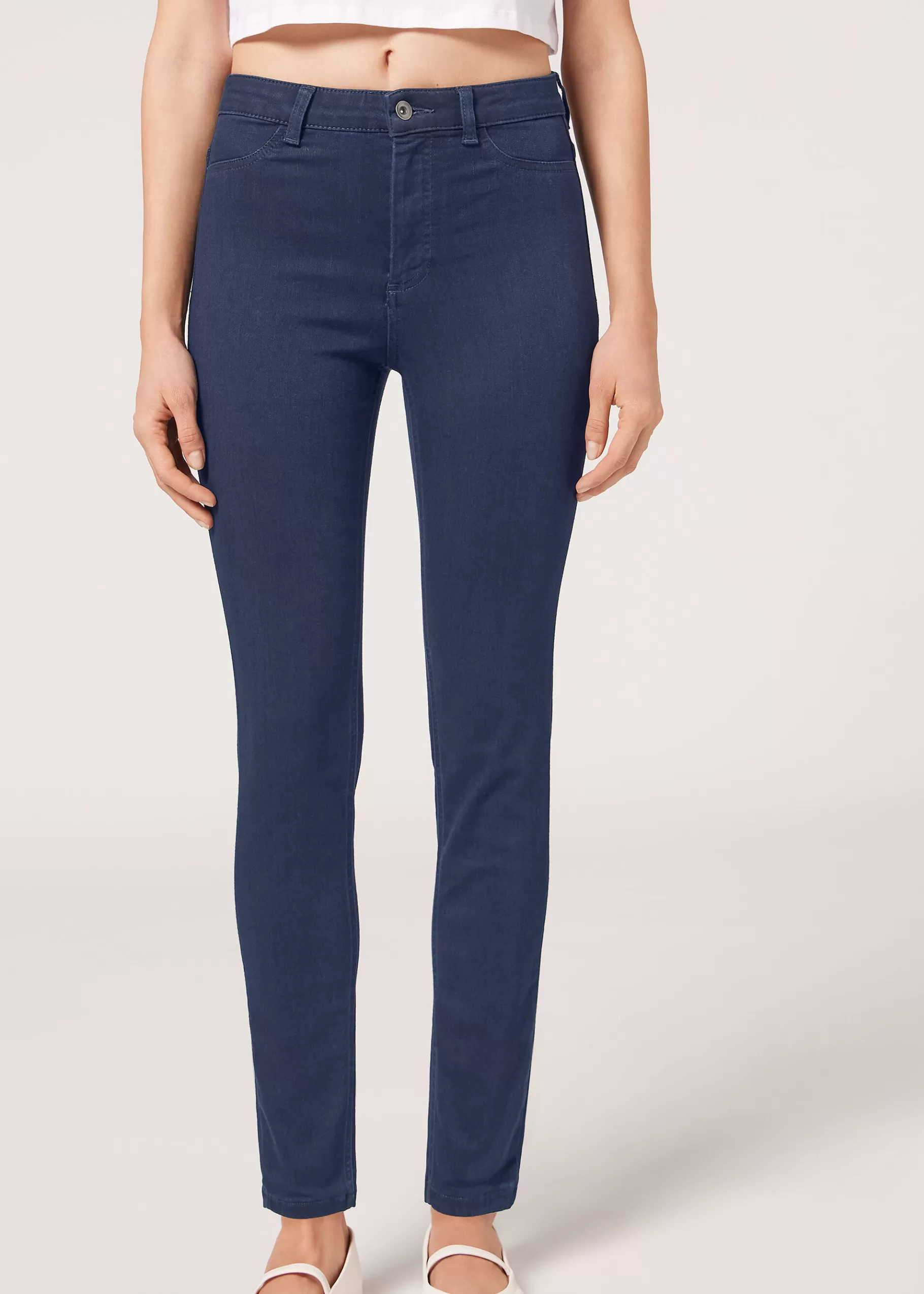 Outlet Jeans Skinny Termico Soft Touch Donna Jeans