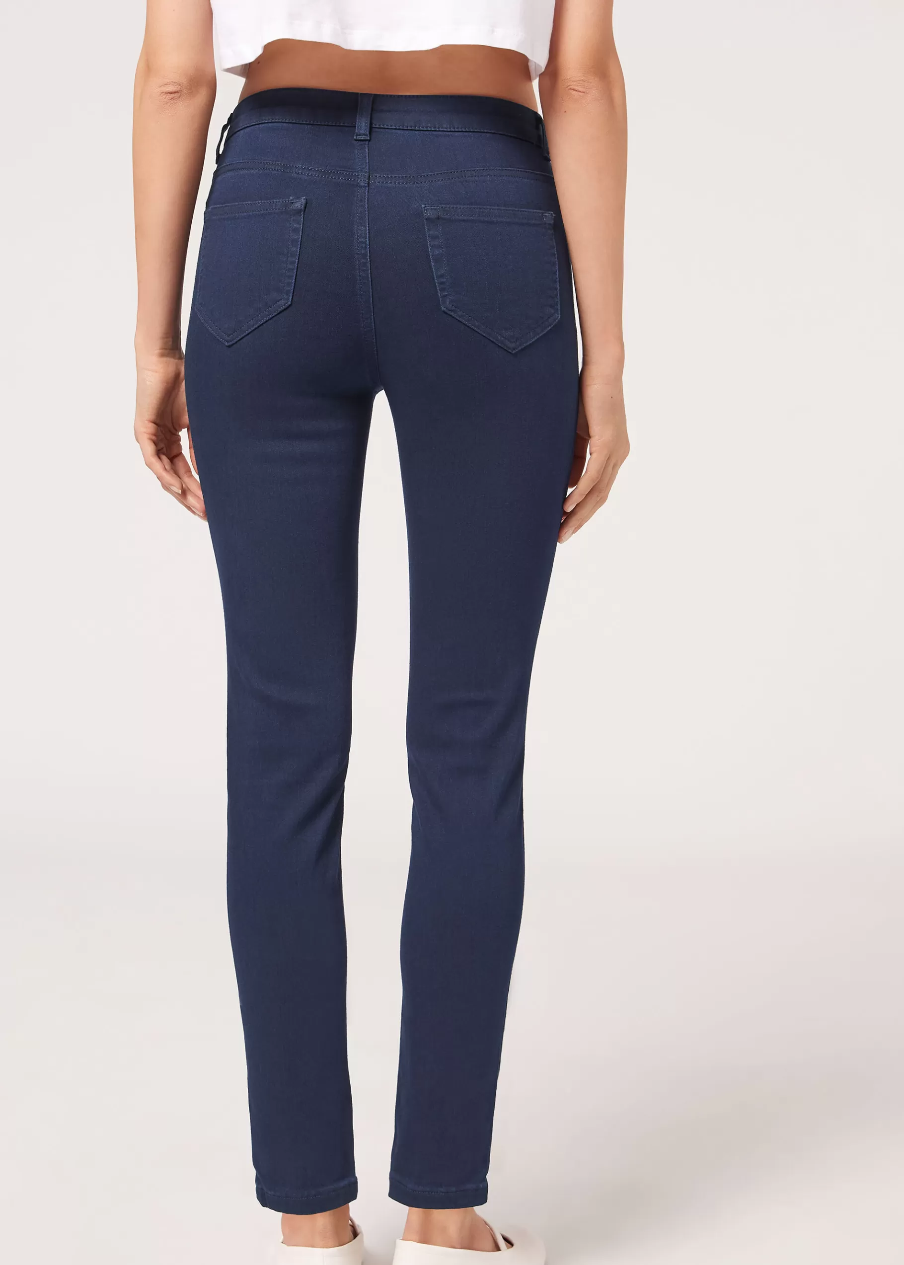 Outlet Jeans Skinny Termico Soft Touch Donna Jeans