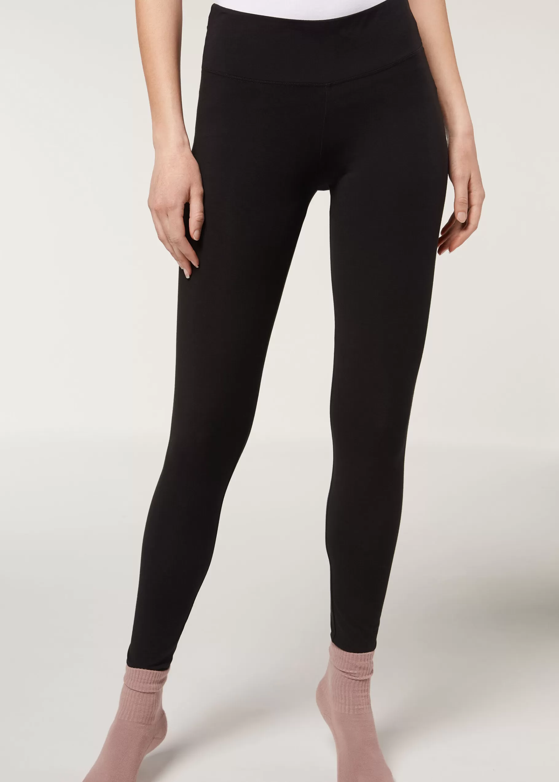 Flash Sale Leggings In Cotone Supima Comfort Donna Leggings Leggings | Leggings