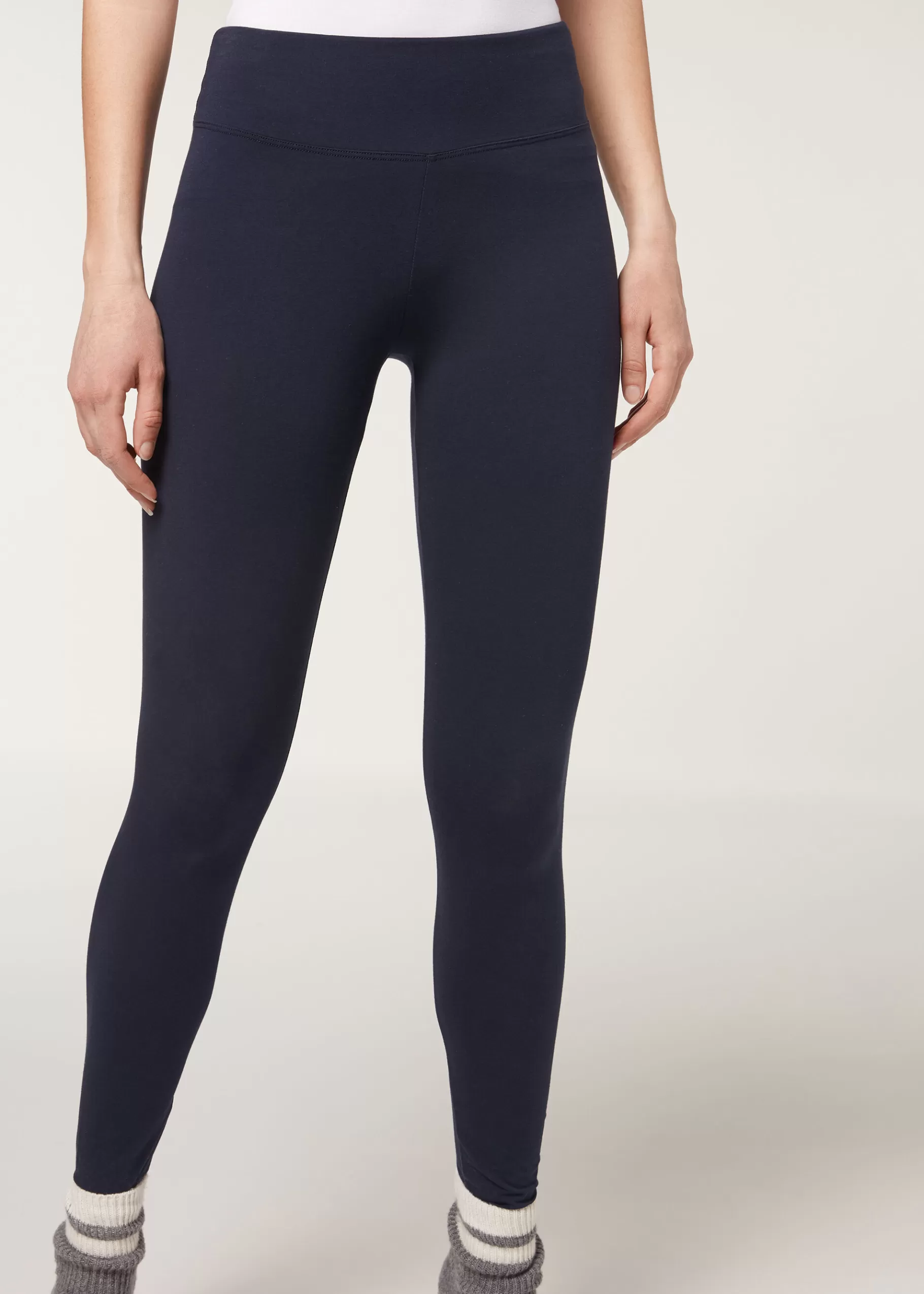 Sale Leggings In Cotone Supima Comfort Donna Leggings Leggings | Leggings