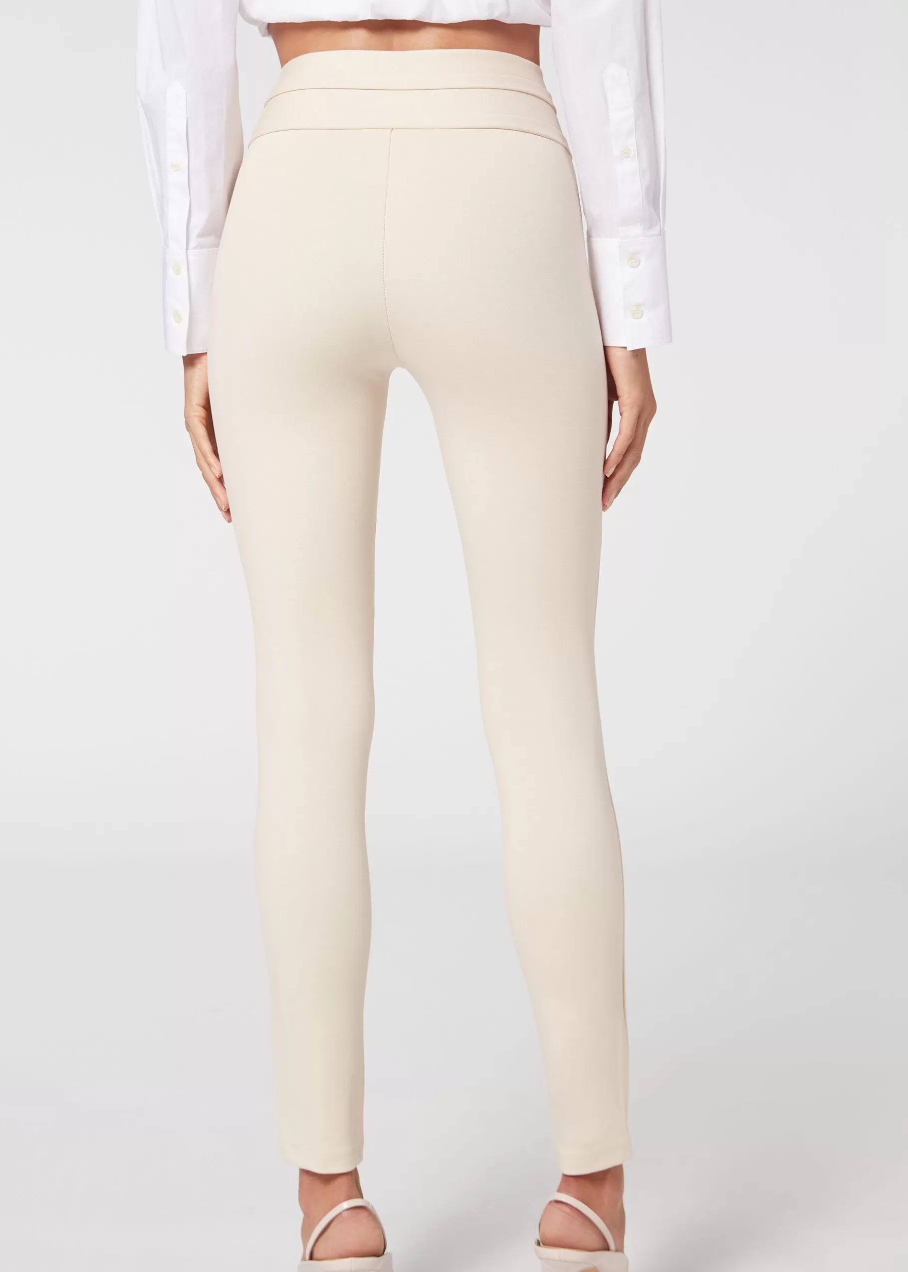 Outlet Leggings Modellanti Skinny Donna Pantaloni | Leggings