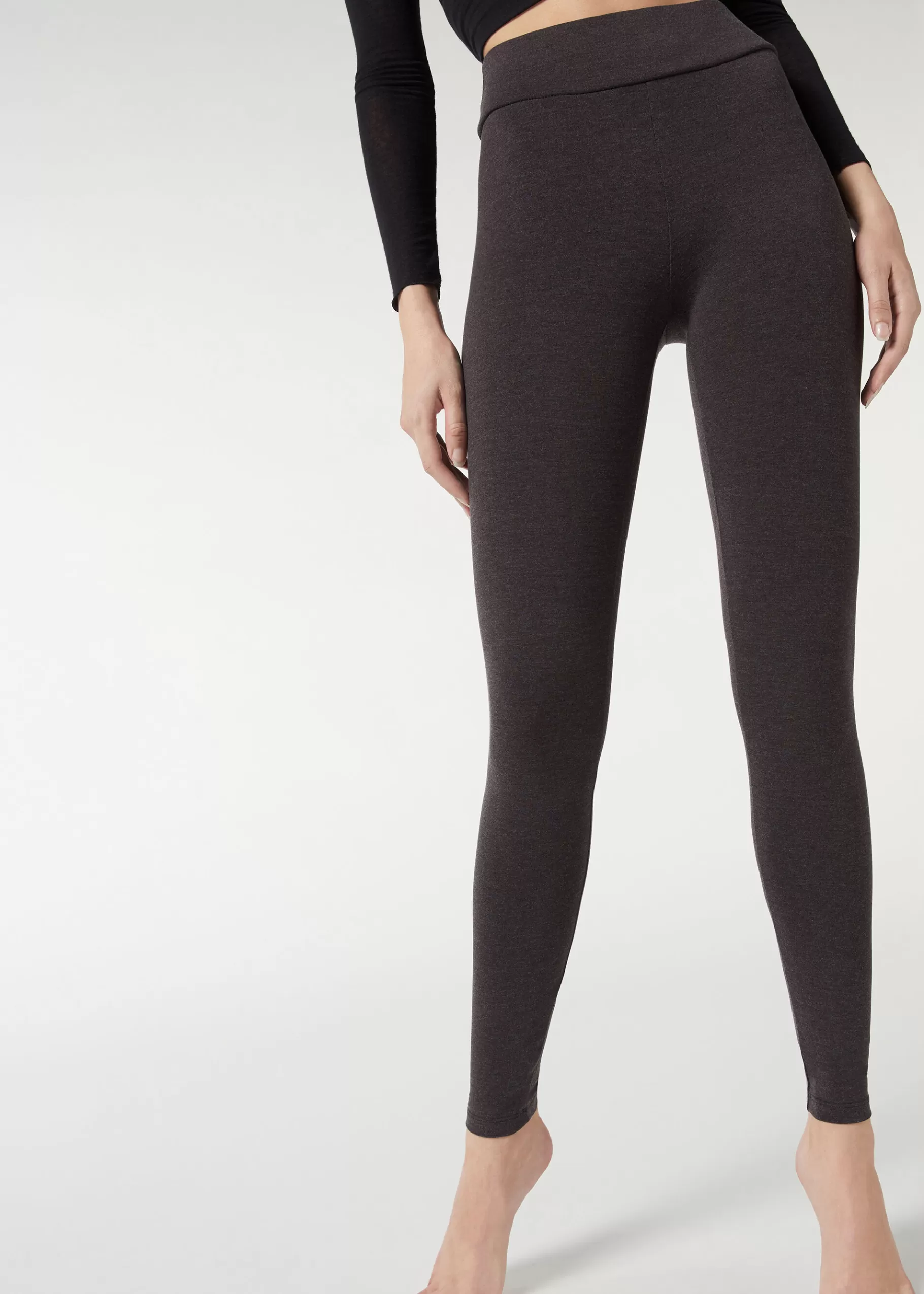 Shop Leggings Sportivi In Cotone Donna Leggings Leggings | Leggings