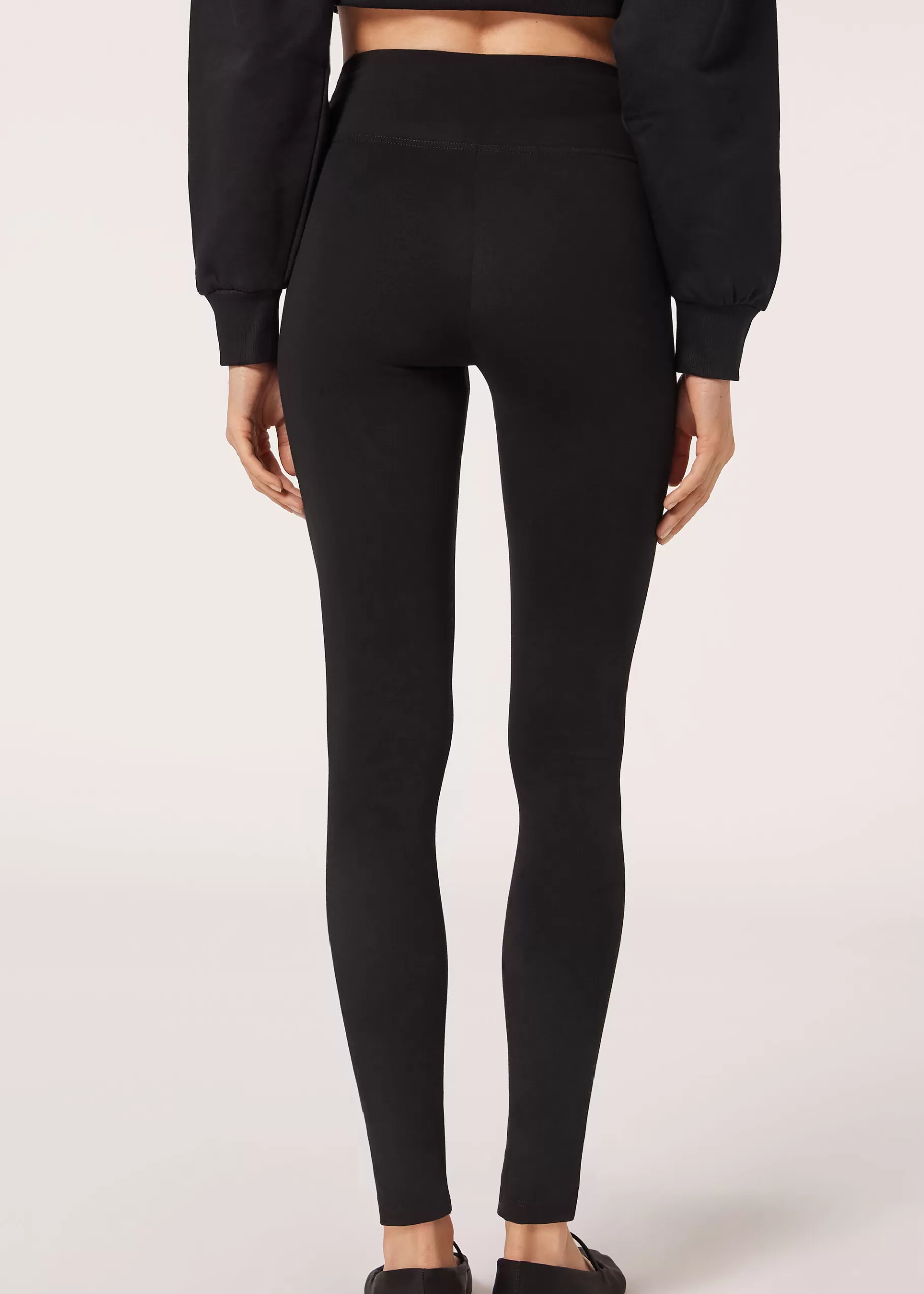 Sale Leggings Sportivi In Cotone Donna Leggings Leggings | Leggings