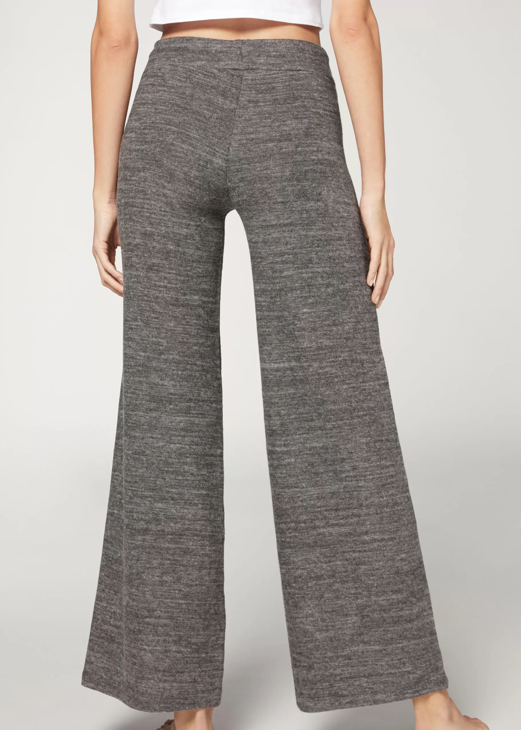 Discount Pantaloni A Palazzo Cashmere Donna Pantaloni