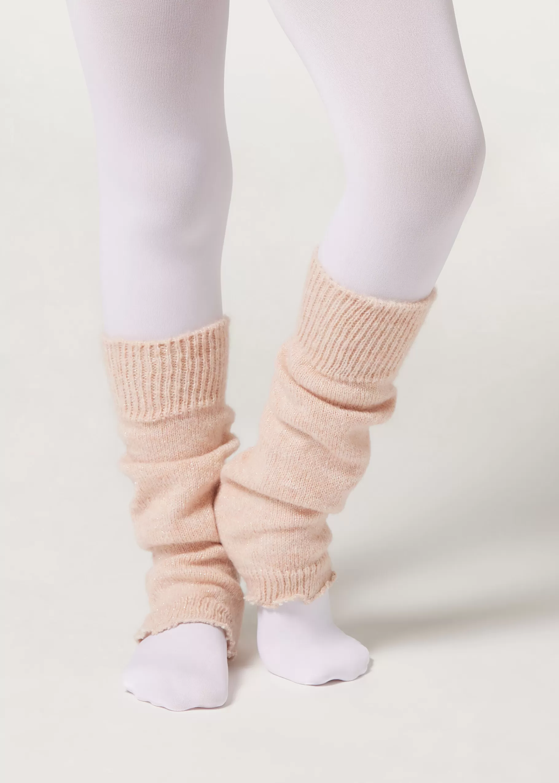 Shop Scaldamuscoli Soft Glitter Bambina Calze Lunghe | Calze Antiscivolo