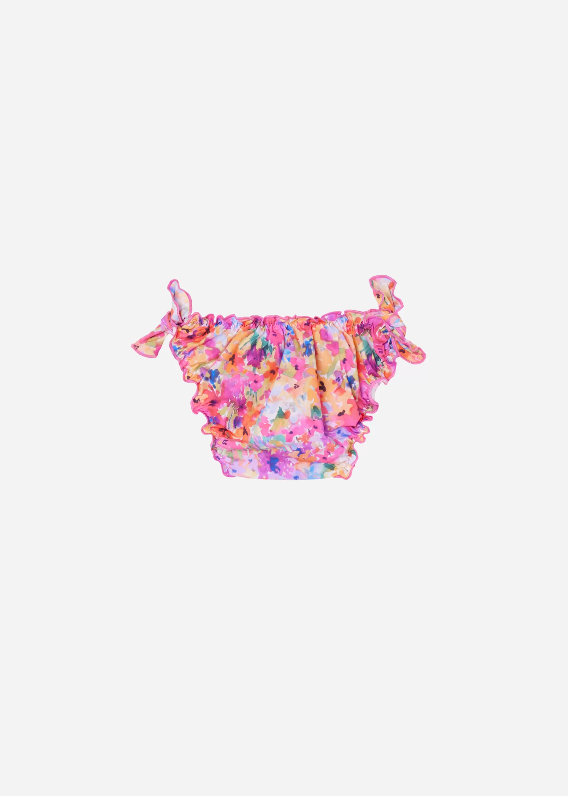 Discount Slip Mare Bambina Blurred Flower Costumi E Bikini